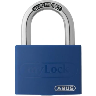Image of ABUS T65AL/40 Open Shackle Padlock Blue