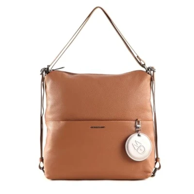 Image of Mandarina Duck Women&#039;s Mellow Leather HOBO File, Indian Tan22, Taglia Unica