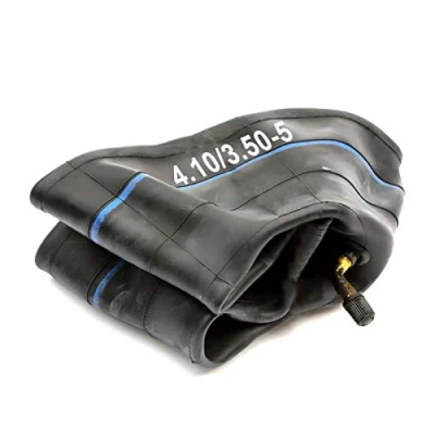 Image of 5 Inch Innertube 4.10/3.50 410/350x5 Mobility Scooter Bent Valve 5&quot; Inner Tube