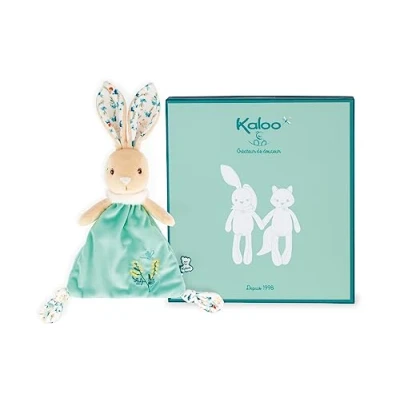Image of Kaloo Fripons Justin The Rabbit Plush Comforter Ultra Soft &amp; Fluffy 24 cm 0 Months +, K963670