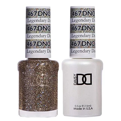 Image of DND Duo Gel &amp; Nail Polish Set Legendary Diamond 467 2x15ml