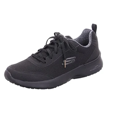Image of Skechers Women&#039;s Skech air Dynamight Fast Brake Trainers,Black Mesh / Black Trim,6 UK