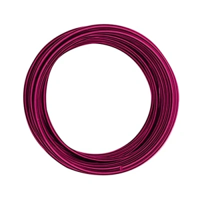 Image of Vaessen Creative Aluminium wire 4mm 10m strong pink,