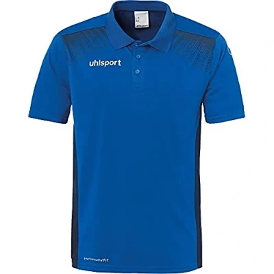 Image of Uhlsport Kids Goal Polo Shirt T Azurblue/Marine, 140