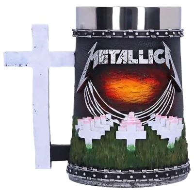 Image of Nemesis Now Metallica Master of Puppets Tankard, Resin, Black