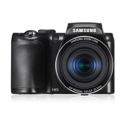 Image of Samsung WB100 Digital Camera 16.4 Megapixel with 26 x Optical Zoom 3 Inch LCD Screen Black (Renewed)