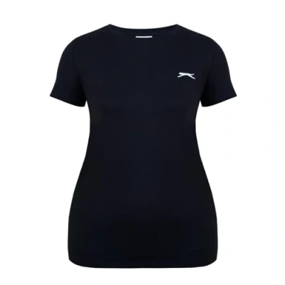 Image of Slazenger Womens Crew Neck T Shirt Black 18