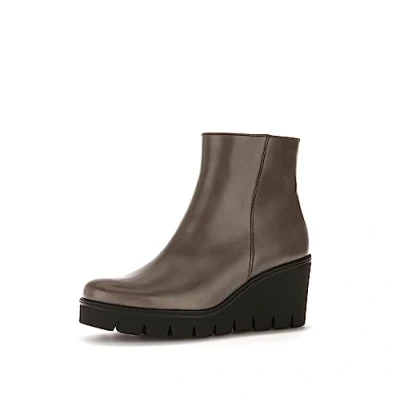 Image of Gabor Wedge Heel Ankle Boot Utopia 34.780 5 Taupe