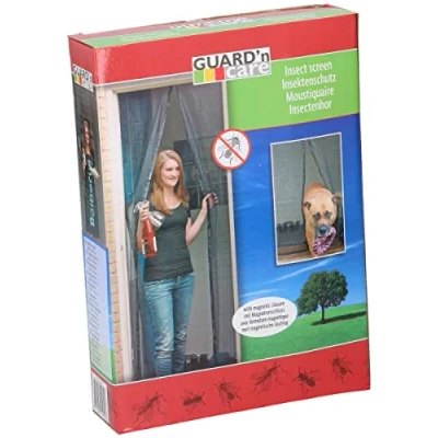 Image of Guard &#039;N Care Magnetic Fly Screen Door Curtain Anti Insect/Immediate Protection Against Mosquitoes Insect 220 x 100 cm