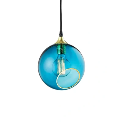 Image of DESIGN BY US Ballroom XL pendant light, blue
