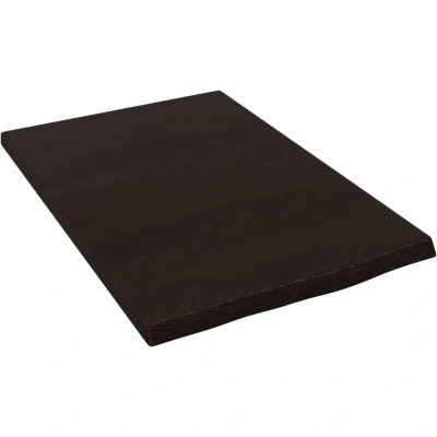 Image of vidaXL Bathroom Countertop Dark Brown 40x60x2 cm Treated Solid Wood