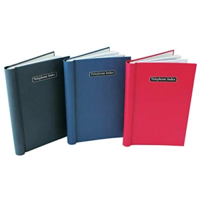 Image of Quality Wiro Telephone Index Book Address Phone Hard Cover
