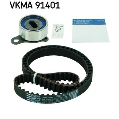 Image of 1350502020, 1350516010, 1350516011, 1350516020, 1350516021 Timing belt kit SKF VKMA 91401 113 with rounded tooth profile TOYOTA: MR2 I Coupe