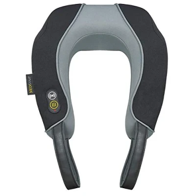 Image of Medisana NM 868 Neck Massage Pillow with Vibration Massage, Improved Heat Function, for and Shoulder, Battery Operated Home, Office or Travel
