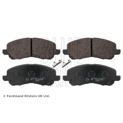 Image of 5191229AA, 5191244AA, V1010494AA Brake pad set BLUE PRINT ADC44264 Front Axle with acoustic wear warning MITSUBISHI: Lancer 7 Limousine, 8