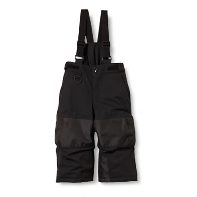 Image of Amazon Essentials Unisex Kids&#039; Ski &amp; Snow Bib Overalls, Black, 2 Years