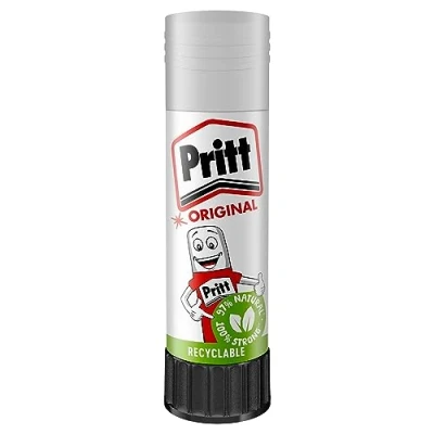 Image of Pack Of 1 Original Pritt Stick Glue Large 43 gram Non Toxic Craft School Office Home