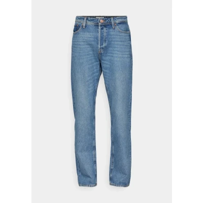 Image of JACK &amp; JONES Men&#039;s Jjichris Jjoriginal Sq 713 Jeans, Blue Denim, 28 W/32 L