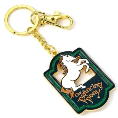 Image of The Lord of Rings Prancing Pony Pub Sign Keyring