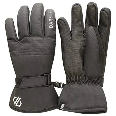 Image of Dare 2b Kids Unisex Zippy Waterproof Insulated Lined Winter Gloves with Textured Palms for Grip