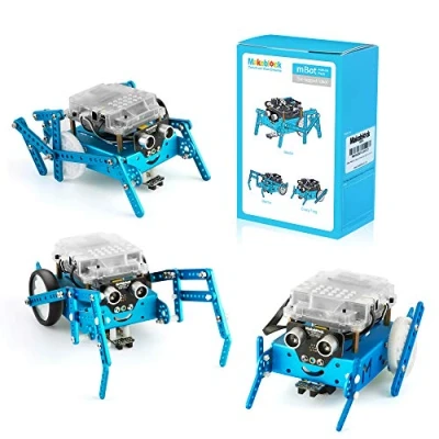 Image of Makeblock mBot Add on Pack Six Legged Robot, Robot 3 in 1 Pack, Forms (mBot Excluded)