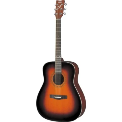 Image of Yamaha F370 Full Size Steel String Acoustic Guitar Traditional Western Body Tobacco Brown Sunburst