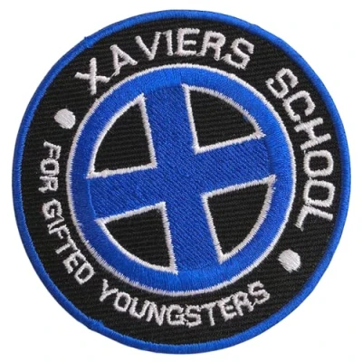 Image of Xaviers School Gifted Youngsters X Men Iron on Sew Embroidered Patch