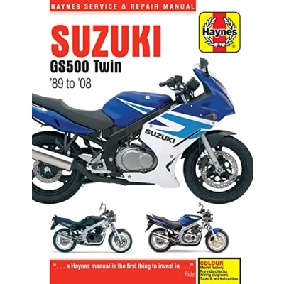 Image of Suzuki GS500 Twin (89 08) Haynes Repair Manual (Paperback)