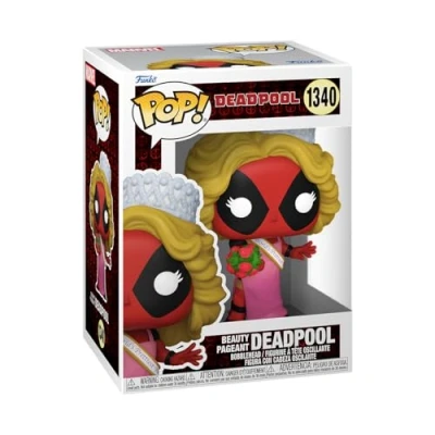Image of Funko Pop! Marvel: Deadpool Beauty Pageant Winner Collectable Vinyl Figure Gift Idea Official Merchandise Toys for Kids &amp; Adults Marvel Fans Model Collectors