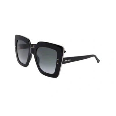 Image of Jimmy Choo AURI/G/S 807 BLACK 53/22/145 WOMAN Sunglasses