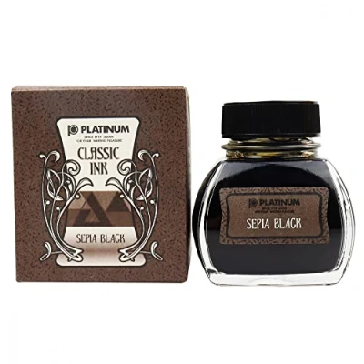 Image of Platinum Classic Ink 60ml Sepia Black