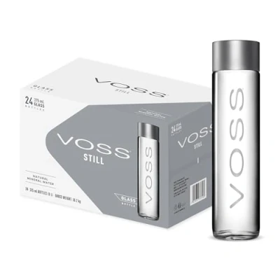 Image of Voss Water Still Glass (375ml) Pack of 24