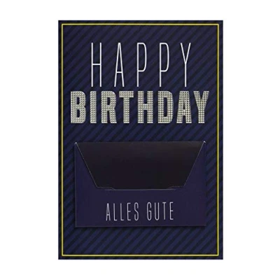 Image of Birthday Card Text 11.6 x 16.6 cm