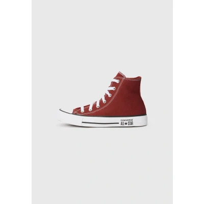 Image of Converse Chuck Taylor ALL STAR Unisex Hightop trainers for kids, Size: 4.5, Rottin apple/white/black shoes