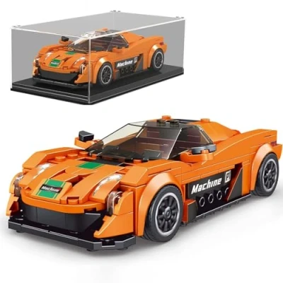 Image of Mould King 27004 Model Sports Car + Display Case 306pcs