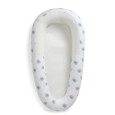 Image of PurFlo Sleep Tight Baby Bed Safe for Overnight Fully Breathable Nest Alternative Newborn Essentials 0 8m ELEPHANT