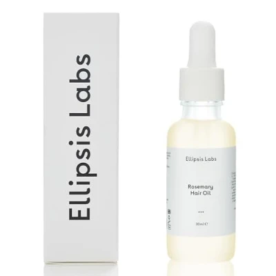 Image of Rosemary and Mint Hair Oil by Ellipsis Labs Vegan Friendly Growth Boosting with Essential Oils for Nourishment, Strengthening, Soothing, Thicker, Healthier Hair, 30ml