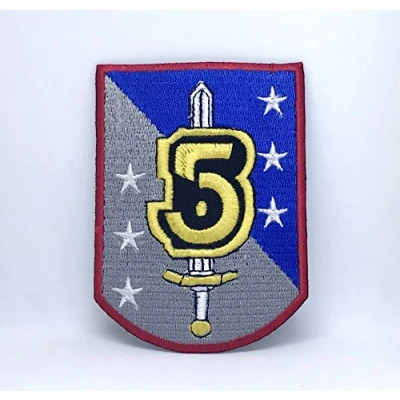 Image of Babylon Fine Iron Sew on Embroidered Patch