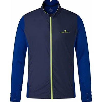 Image of RONHILL, Men&#039;s Tech Hyperchill Jacket, Deep Navy/Cobalt, L