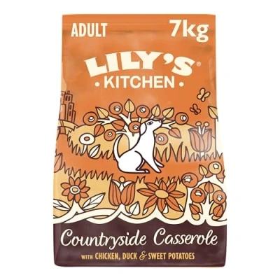 Image of Lily&#039;s Kitchen Made with Natural Ingredients Adult Dry Dog Food Chicken &amp; Duck Grain Free Recipe 7kg Bag