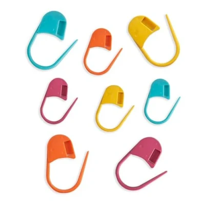 Image of Pony Assorted Safety Stitch Markers, Multi Colour, 8 x 3.8 13 cm