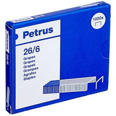 Image of Petrus 55710 Box of 1000 26/6 Staples