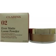 Image of Clarins Ever Matte Loose Powder 02 Translucent Medium 15g