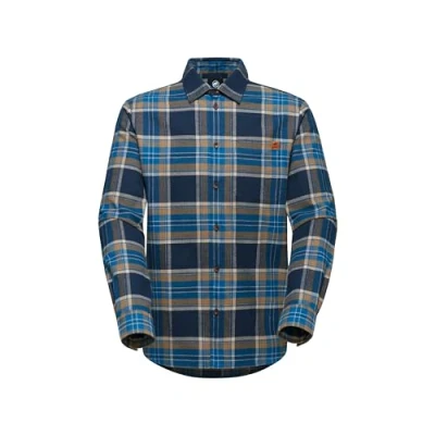 Image of Mammut Trovat Longsleeve Shirt Men Marine deep ice S