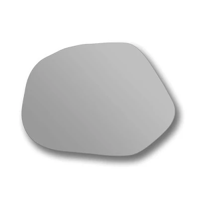 Image of Less4spares Wing Mirror Glass Left Compatible with Toyota Hiace 1995 2004 STICK ON Passenger Near Side Convex