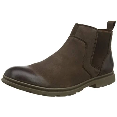 Image of Hush Puppies Men&#039;s Tyrone Chelsea Boot, Brown, 6 UK