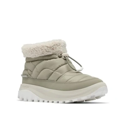Image of Columbia SNOWTROT Shorty Winter boots, Women&#039;s, Size: 9, Grey green/dark stone Textile/synthetics