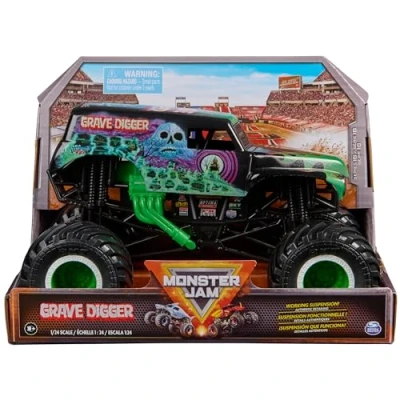 Image of Monster Jam 6047171 1:64 Scale Diecast Grave Digger, Multicolour
