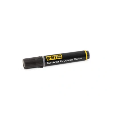 Image of Bi Office InkstringXL Dry wipe Marker for White Boards with Gel Ink and 3 mm Round Tip Black