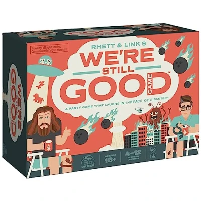 Image of Rhett &amp; Link, We’re Still Good Party Card Game Comedy YouTube Mythical Morning Funny Interesting Board Game, for Adults Teens Ages 16 and up